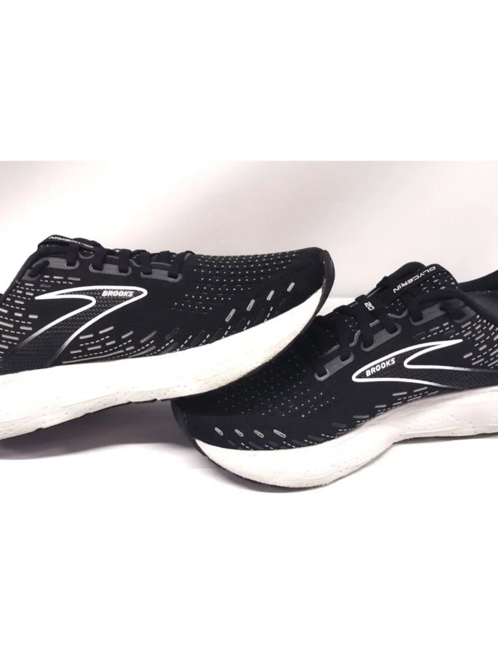 Brooks Glycerin 20 Running Shoes Black Men's Size 8.5 D EUR 42 *Read*